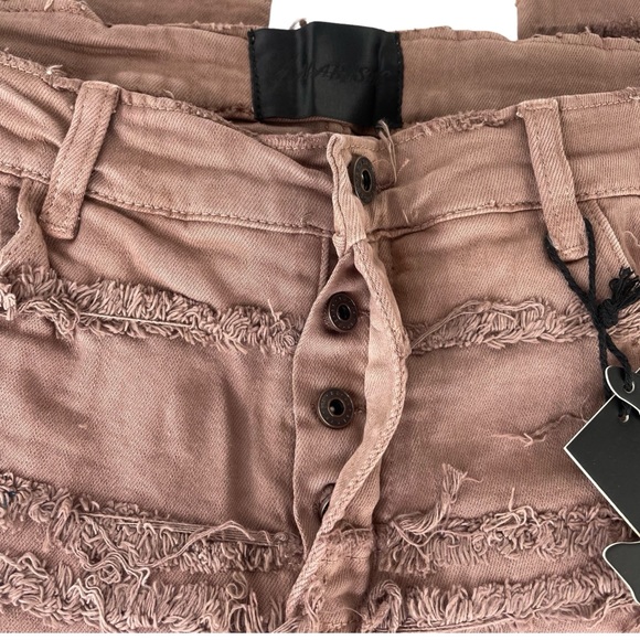 Valabasas Stacked "Marrone" Jeans Sz 36 NWT - Picture 8 of 13